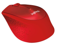 Logitech M330 Silent Plus (czerwona) - 329392 - zdjęcie 3